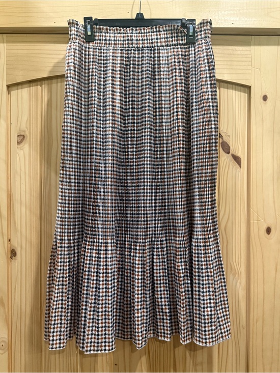 Exlura Dresses & Skirts - Women’s Houndstooth Maxi Skirt, Size XL